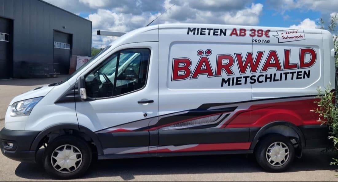 Bärwald Mietschlitten Ford Transit Kastenwagen